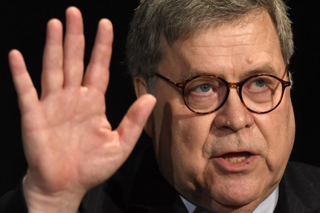 William Barr (AP Photo/Susan Walsh, File)