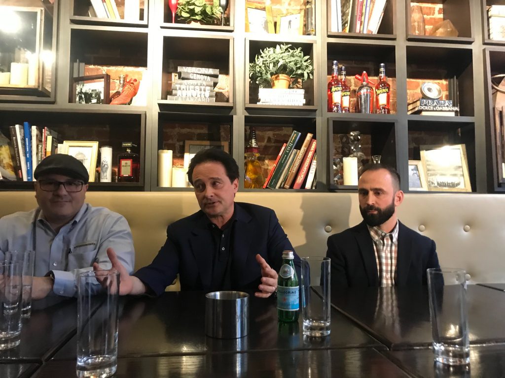 Image from iOS (7) Local business owners at Gran Caffe L'Aquila (Laura Benshoff)