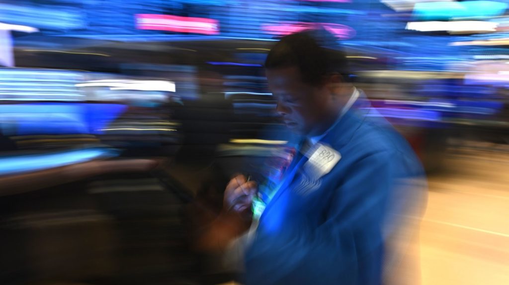 gettyimages-1203954073_wide-2139400d7500baef47f643fbb94c36a3f09f121e-s1600-c85 Traders work during the opening bell at the New York Stock Exchange on Friday. Losses on Wall Street deepened following a bruising open, as global markets were poised to conclude their worst week since 2008 with another rout. (Johannes Eisele/AFP via Getty Images)