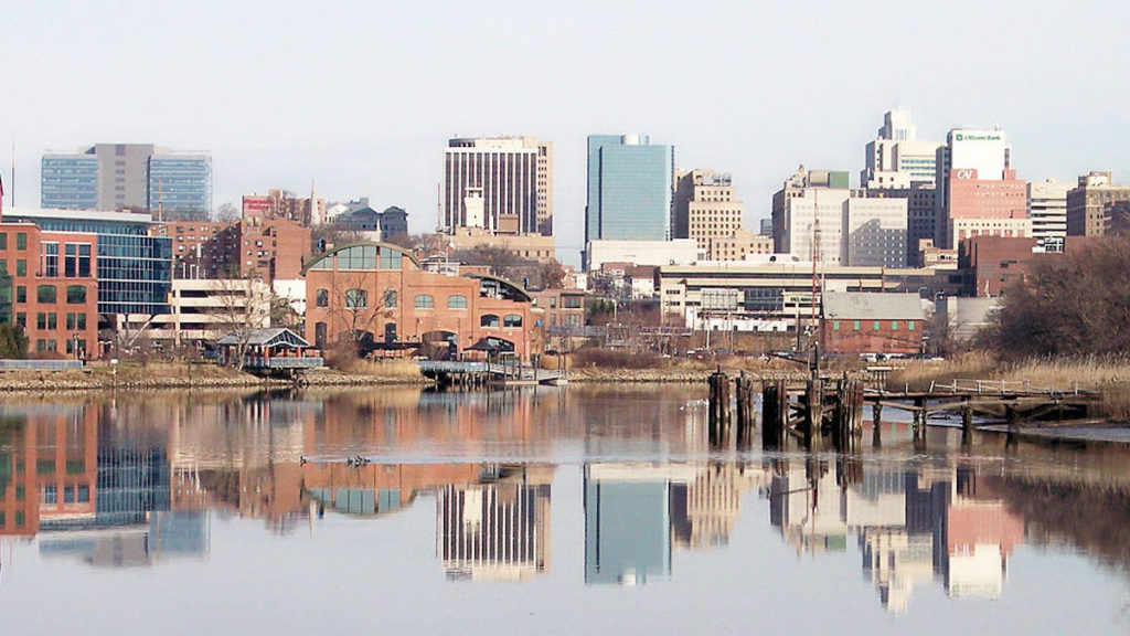 1280px-Wilmington_Delaware_skyline Wilmington, Delaware (Tim Kiser/Wikimedia Commons)