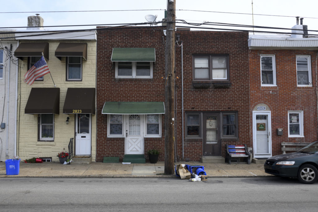 Bridgeburg, PA Rowhouses in Bridesburg.