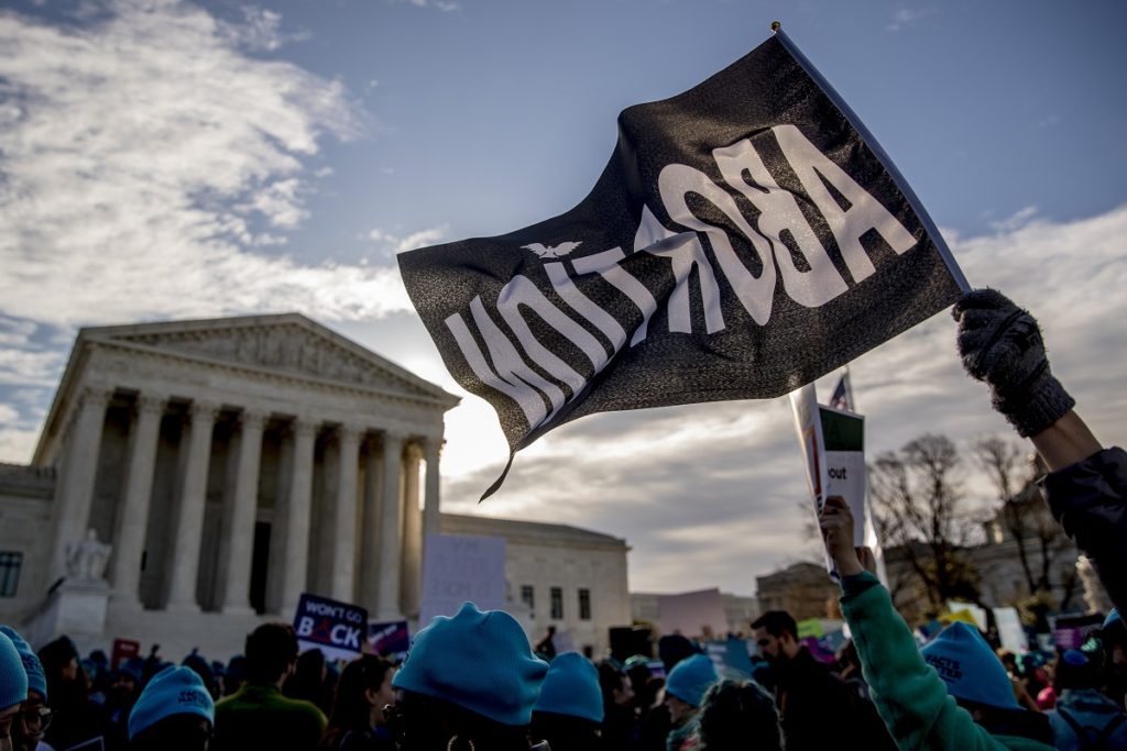 Supreme Court Abortion (AP Photo/Andrew Harnik)