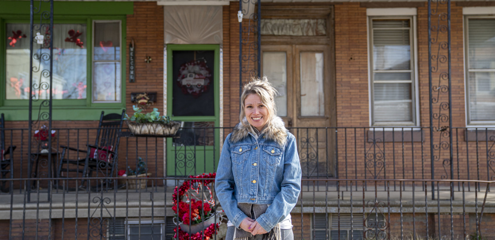 Yvonne Stephens, who heads a local civic group, wants to preserve the halcyon stability of Bridesburg for generations to come. (Jessica Kourkounis for Keystone Crossroads)