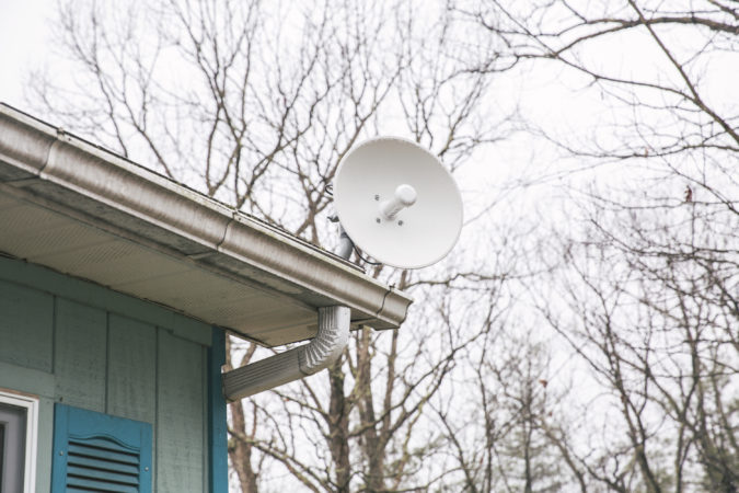 The radio receiver at Ken Diven’s home