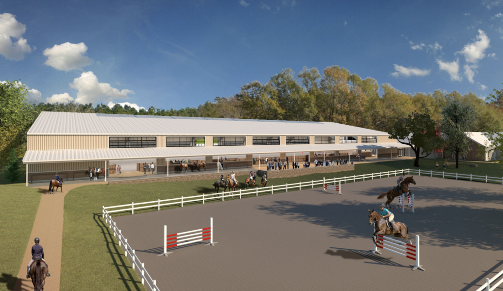 Screen Shot 2020-03-04 at 2.30.35 PM Work to Ride's design will be reviewed further by the Art Commission this summer. (Rendering from Archer & Buchanan)