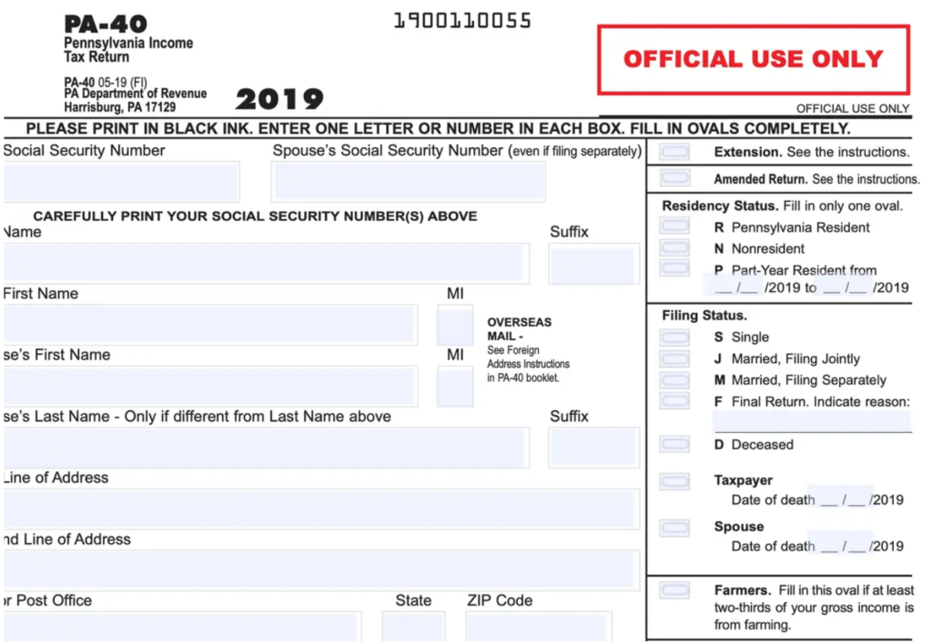 Screen Shot 2020-03-29 at 16.14.01 (PA Department of Revenue)