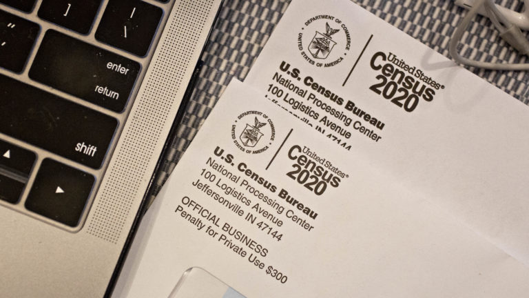The coronavirus pandemic is forcing the U.S. Census Bureau to suspend for two more weeks the hiring of 2020 census workers and in-person visits in remote communities and areas recovering from natural disasters. (Andrew Harrer/Bloomberg via Getty Images)