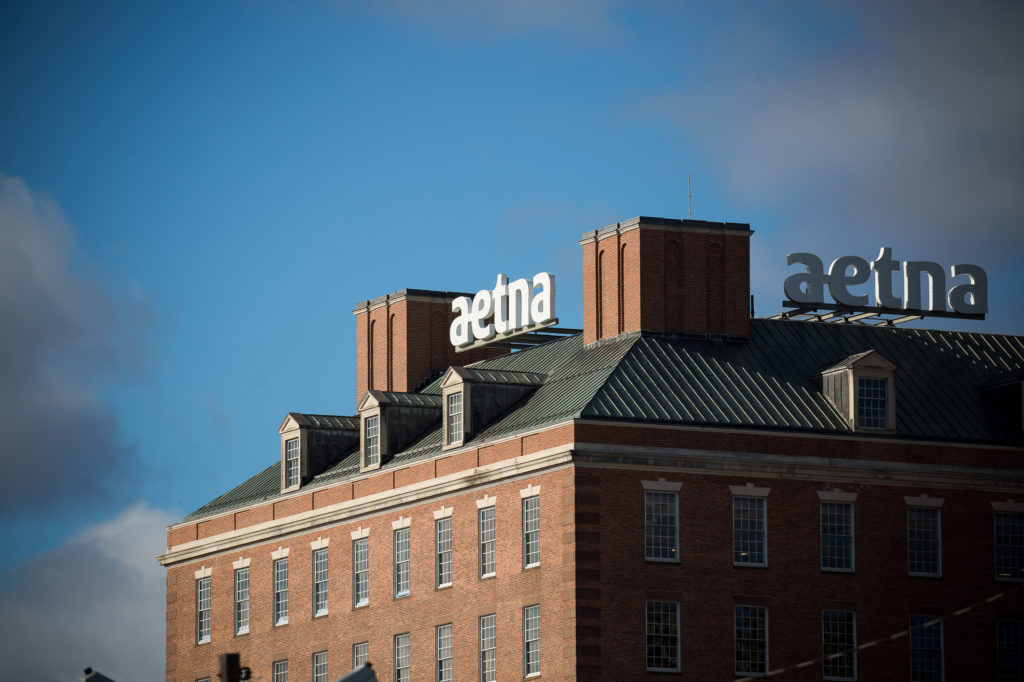 Aetna was the first insurer to announce its plan to help shield patients with COVID-19 from high medical bills. But out-of-network charges and other surprise bills remain a risk, say advocates for patients. Aetna was the first insurer to announce its plan to help shield patients with COVID-19 from high medical bills. But out-of-network charges and other surprise bills remain a risk, say advocates for patients. (Michael Nagle/Bloomberg via Getty Images)