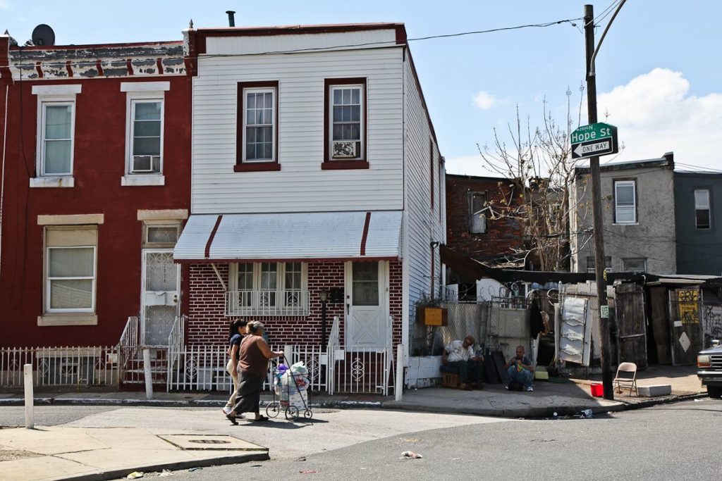rowhomes Philadelphia rowhomes (WHYY file photo)