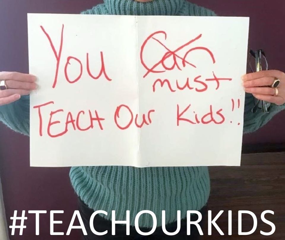 teachourkids PCCY has started the social media campaign, #Teachourkids. (Courtesy of PCCY)