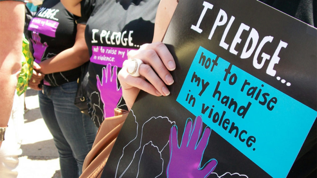 womenagainstabuse-sign-domestic violence (Facebook/Women Against Abuse)
