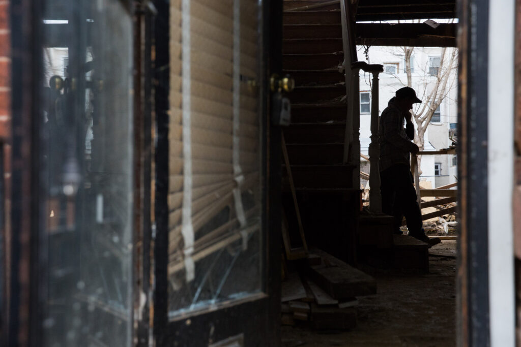 For construction workers who aren’t U.S. citizens, there are fewer options for keeping food on the table during the region’s coronavirus shutdown.
(Rachel Wisniewski for WHYY)