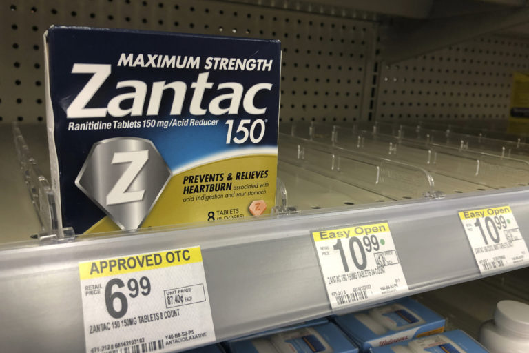 On Wednesday, April 1, 2020, U.S. health regulators are telling drugmakers to immediately pull their popular heartburn drugs off the market after determining that a contamination issue with the medications poses a greater risk than previously thought. (Wilfredo Lee, File/AP Photo)