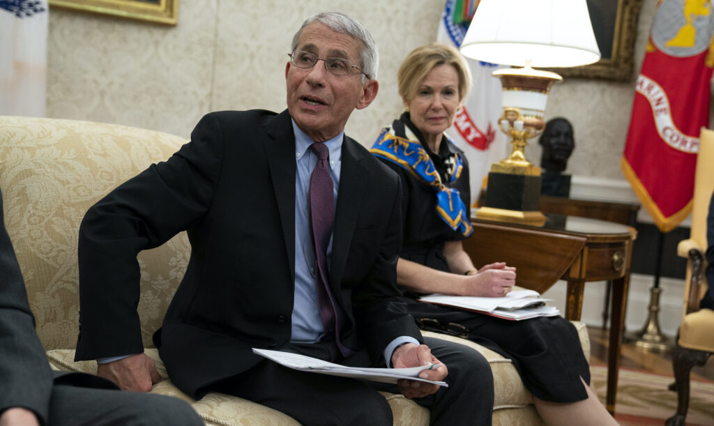 Dr. Anthony Fauci and Dr. Deborah Birx