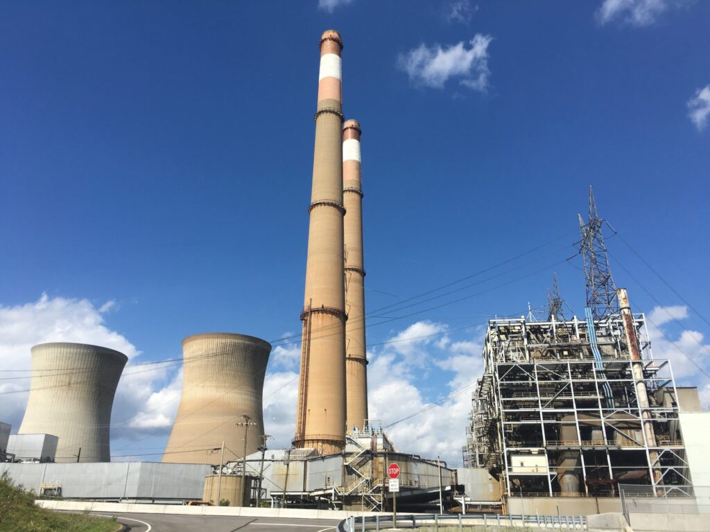 IMG_3325-1920×1440 FirstEnergy’s Hatfield Ferry coal plant in Greene County closed in 2013 amid poor market conditions, helping Pennsylvania to meet its emissions targets under the federal Clean Power Plan. (Marie Cusick/StateImpact Pennsylvania)