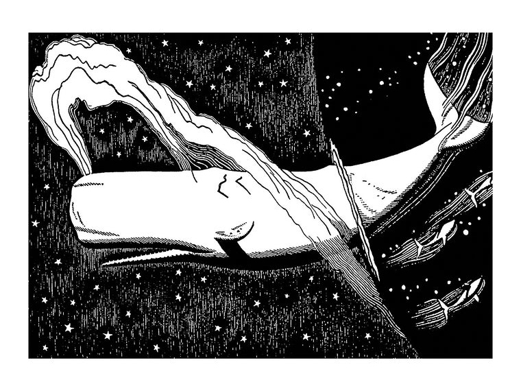 Illustration for Moby Dick by Rockwell Kent (The Rosenbach)