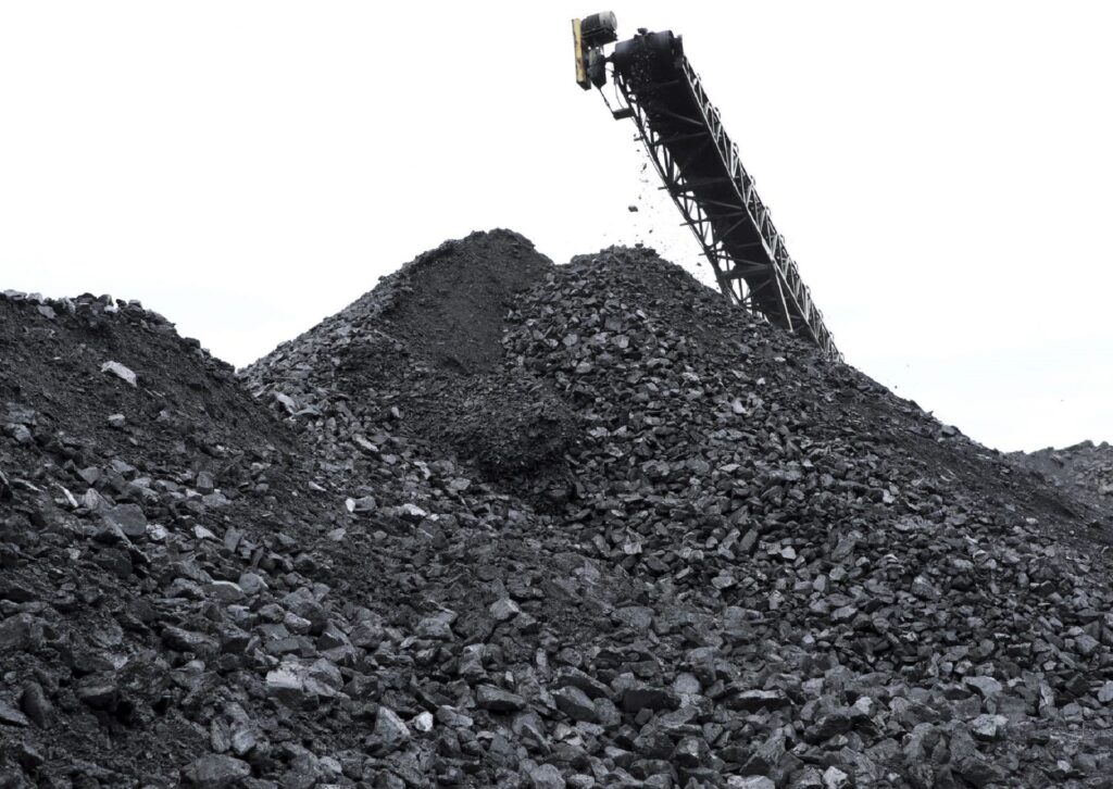SIPA_Blaschak-Coal-Mahanoy-City-11-1692×1200-1920×1361 Coal is piled up at the the Blaschak Coal Corporation pit mine
