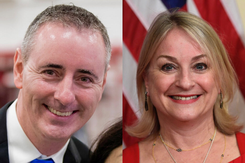 fitzwild Republican U.S. Rep Brian Fitzpatrick (left), representing Pennsylvania's 1st District and Democratic U.S. Rep. Susan Wild (right), representing Pennsylvania's 7th District. (AP file photos)