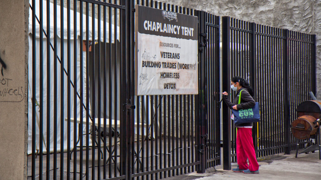 rockministries-kensingtontestsite-kimpaynter-01crop Rock Ministries in Kensington will be the site of a COVID-19 testing facility for people experiencing homelessness. (Kimberly Paynter/WHYY)