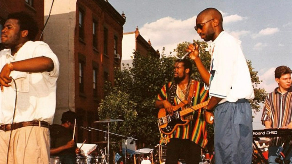 scottstorch-roots-vintage2 Scott Storch (far right) performing with The Roots at a North Philly block party in 1993 INSTAGRAM / @SCOTTSTORCHOFFICIAL