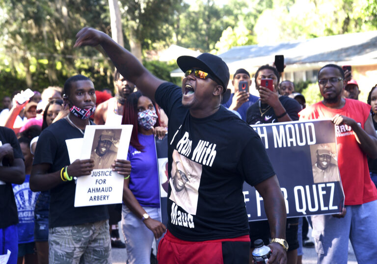 Ahmaud Arbery shooting protest