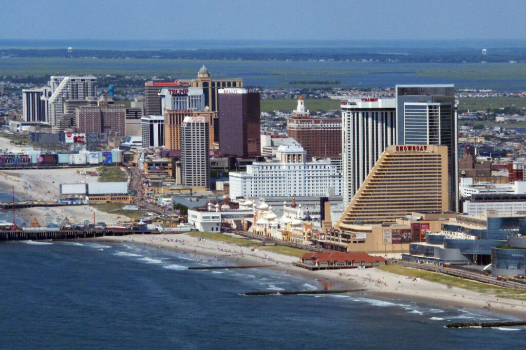 Atlantic City Government The Atlantic City N.J. shoreline