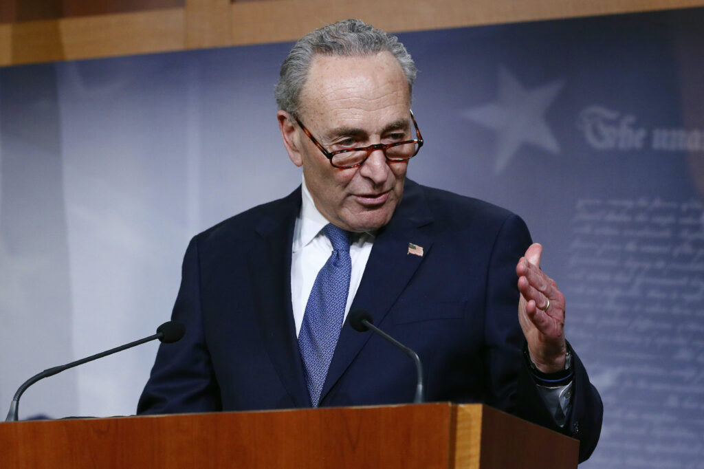 Senate Minority Leader Sen. Chuck Schumer
