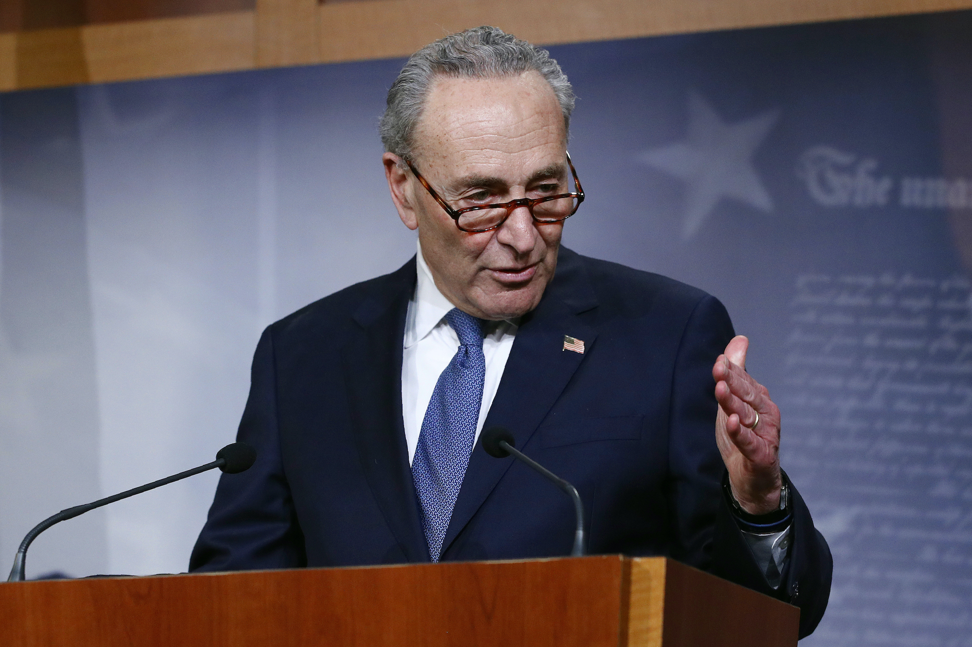 Senate Minority Leader Sen. Chuck Schumer