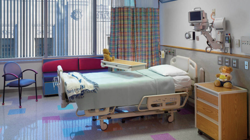 CHOP_philadelphia_generic_02_102418 A patient room at CHOP