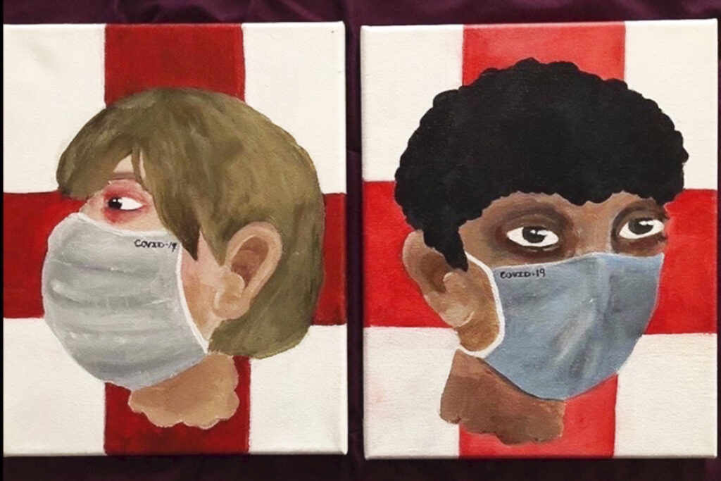HSstudentcopes Coping through art