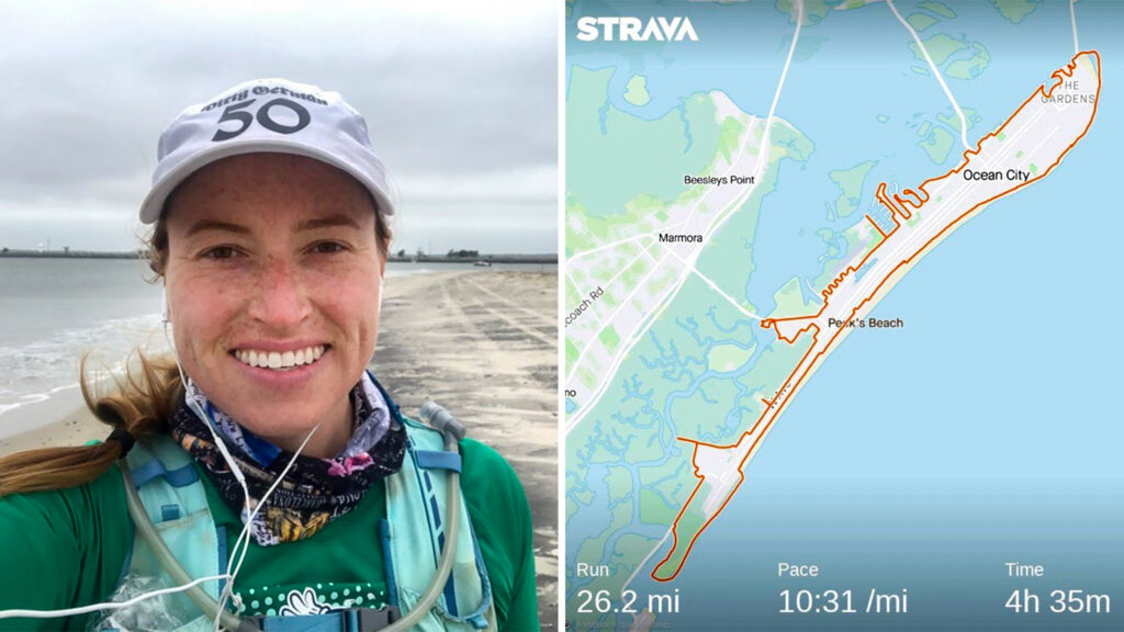 brittmiller-oceancity-marathonrun Courtesy Britt Miller