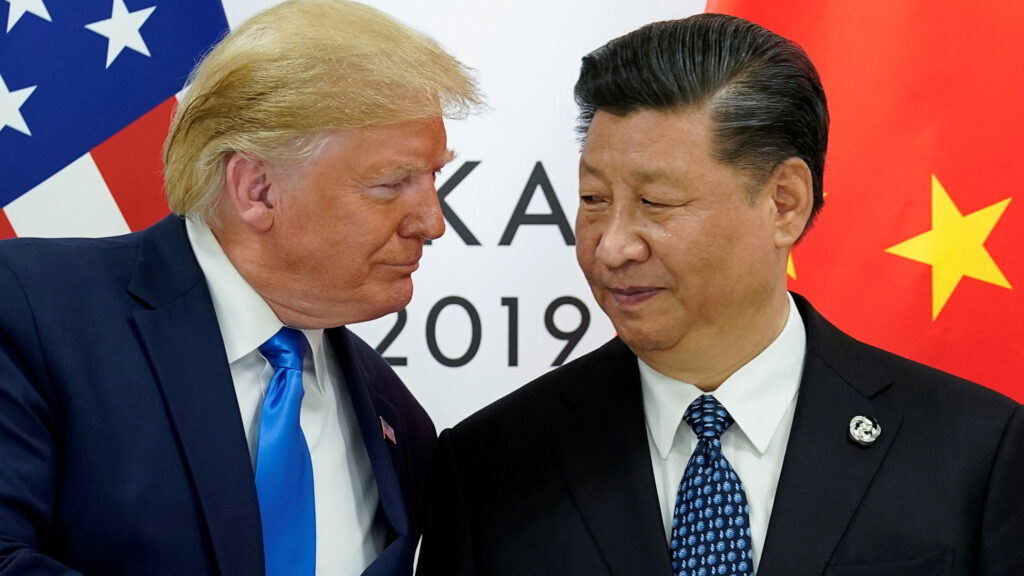 President Trump and China’s President Xi Jinping, shown here in 2019, have both faced criticism for their handling of the coronavirus. Both leaders are now pushing hard for a vaccine. The U.S. has already agreed to pay a drug company more than $1 billion to produce a vaccine that’s yet to be approved. Xi says if China succeeds in developing a vaccine, it will be declared “a global public good.” President Trump and China's President Xi Jinping