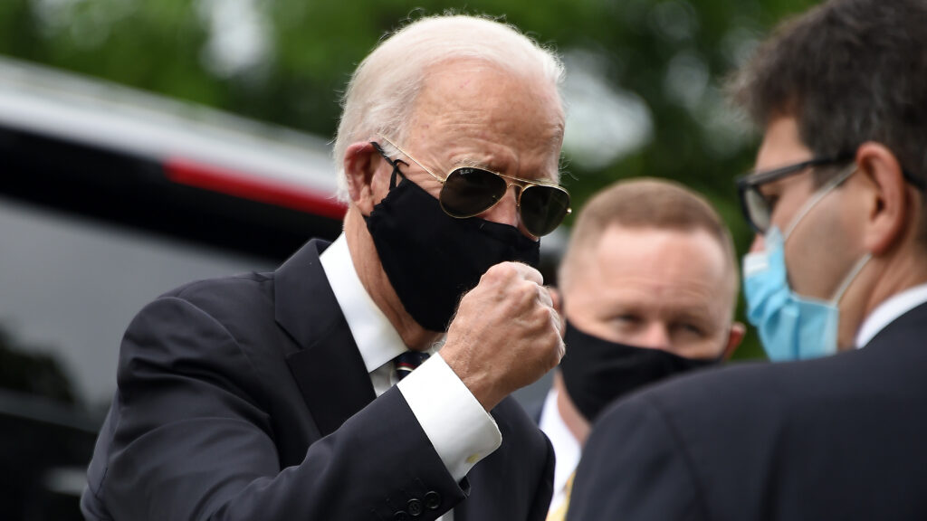 Democratic presidential candidate and former Vice President Joe Biden makes a visit to Veteran’s Memorial Park in New Castle, Del., last Monday. He made his second trip away from his home since the pandemic started on Sunday with a visit to a protest site in Wilmington, Del. Democratic presidential candidate and former Vice President Joe Biden makes a visit to Veteran's Memorial Park in New Castle, Del., last Monday. He made his second trip away from his home since the pandemic started on Sunday with a visit to a protest site in Wilmington, Del.