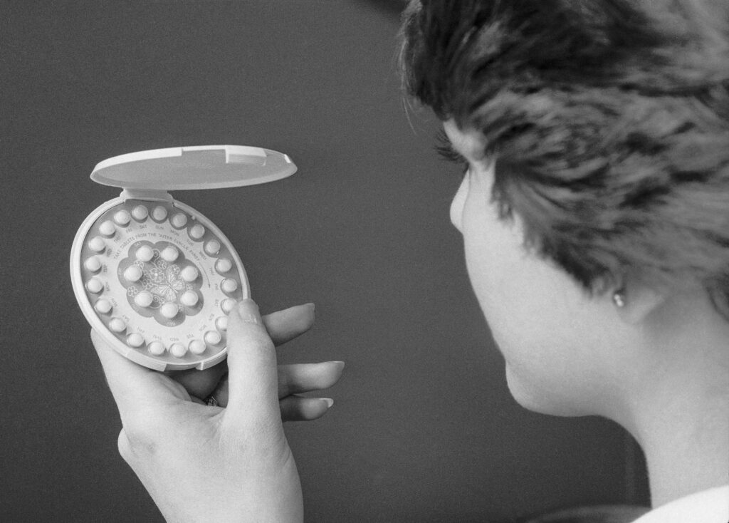 Birth control pills in 1976 in New York. The birth control pill was approved by the FDA 60 years ago this week. Birth control pills in 1976 in New York. The birth control pill was approved by the FDA 60 years ago this week. (Bettmann/Getty Images)