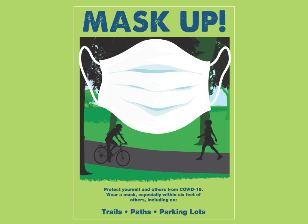 maskup_openspace_poster_18x24_generic A poster for New Jersey’s “Mask Up!” campaign (Image courtesy of the New Jersey Department of Environmental Protection)