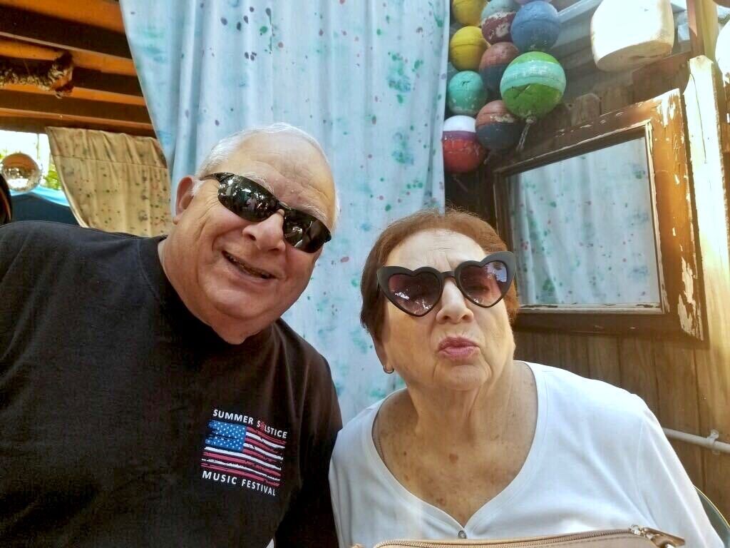 2020 05 28-provided-john and catherine staglioni-home health care covid 1 John and Catherine Stagliano, both 82., pose for a photo during a trip to Key West over the Thanksgiving holiday. Both were treated for COVID-19 at home in Exton, Pa. (Provided by John Stagliano)