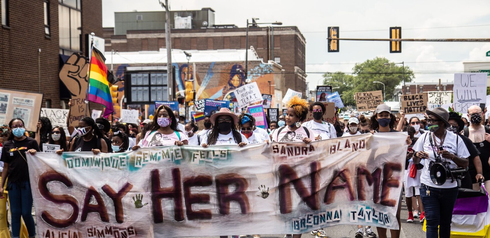 Say Her Name march