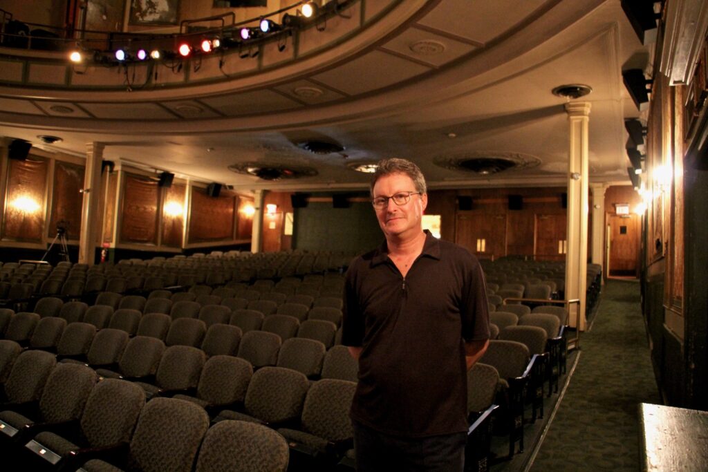 2020 06 30-e lee-ken metzner-phoenixville colonial theatre-reopening Ken Metzner, executive director of the Colonial Theatre