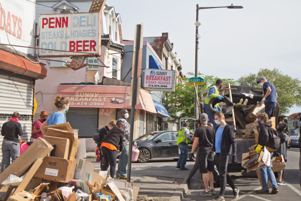 2020 6 1 k paynter west philly rioting clean-up-6 Cleanup volunteers in West Philadelphia
