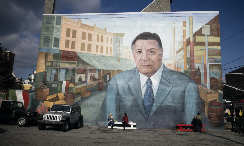 Frank Rizzo mural Frank Rizzo mural