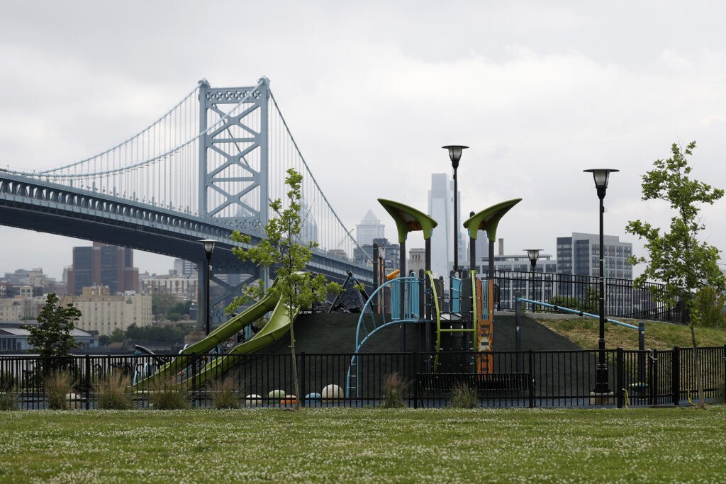 America Protests Rethinking Police Cooper's Poynt Park in Camden, N.J.