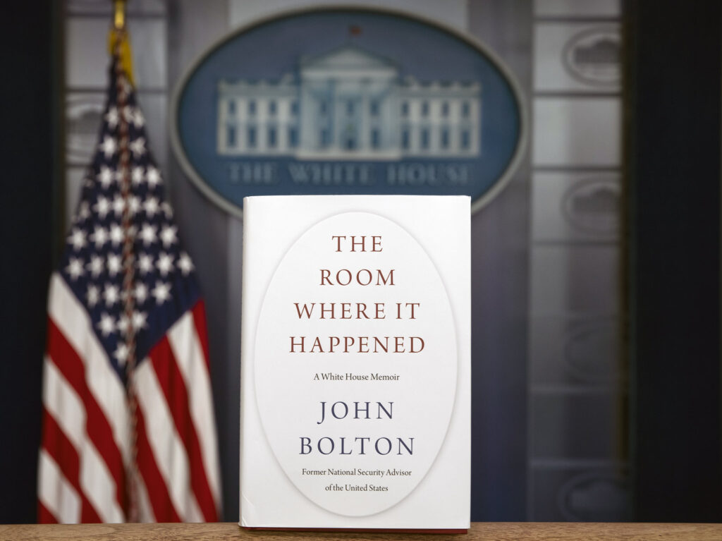 AP_john_bolton_book_062020 John Bolton's book, The Room Where It Happened