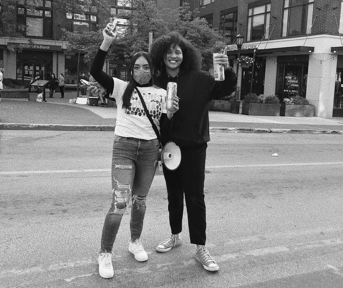 Arlette Morales and Tzipporah Goins