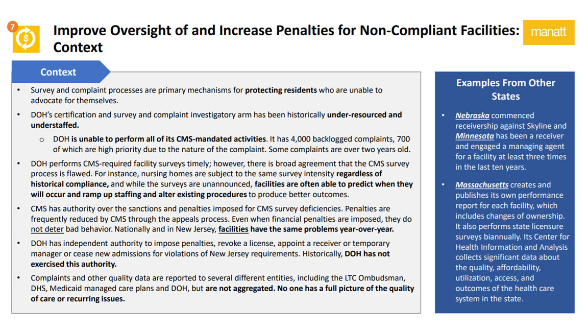 Excerpt from Manatt consultants’ report.