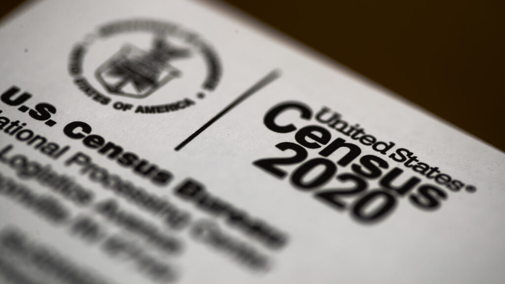 The Census Bureau announced Friday that as early as mid-July, door knockers are set to visit some U.S. households that have been asked but haven’t filled out a 2020 census form yet. The 2020 census form. (Matt Rourke/AP Photo)