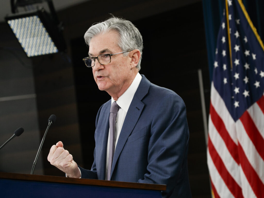 Federal Reserve Chair Jerome Powell speaks during a news conference in Washington on March 3. Companies can borrow money from the Fed under its new lending programs, but the central bank’s effort to help the economy has had lopsided results. Federal Reserve Chair Jerome Powell speaks during a news conference in Washington on March 3. Companies can borrow money from the Fed under its new lending programs, but the central bank's effort to help the economy has had lopsided results.