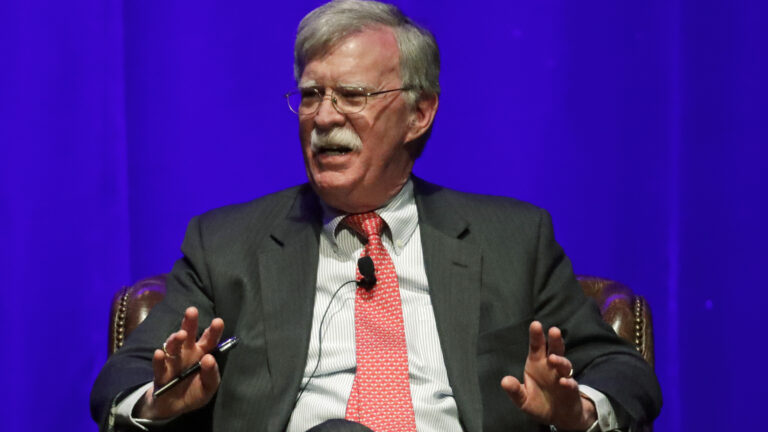 Former national security adviser John Bolton
