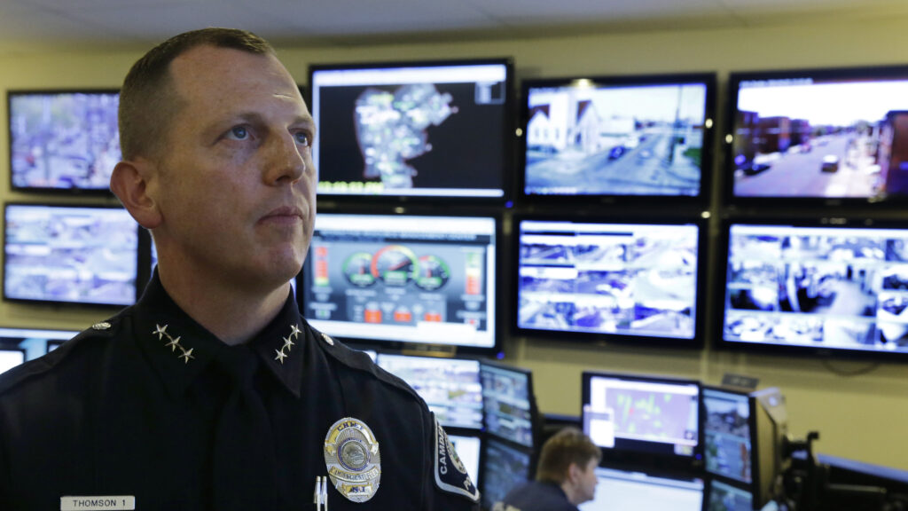 Former Chief Scott Thomson, pictured in 2014, led the Camden County police from 2013 until 2019. The reconstituted countywide police department formed after the city dissolved the previous force. Former Chief Scott Thomson, pictured in 2014, led the Camden County police from 2013 until 2019. The reconstituted countywide police department formed after the city dissolved the previous force.