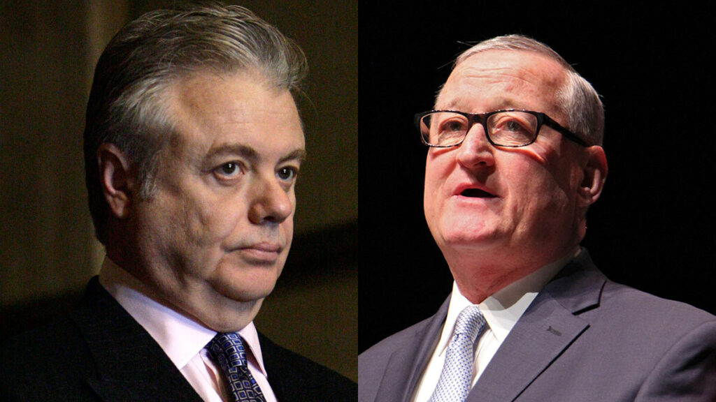 fumo-kenney (1) Vince Fumo (left) and Jim Kenney (right). (AP Photo and Emma Lee/WHYY)