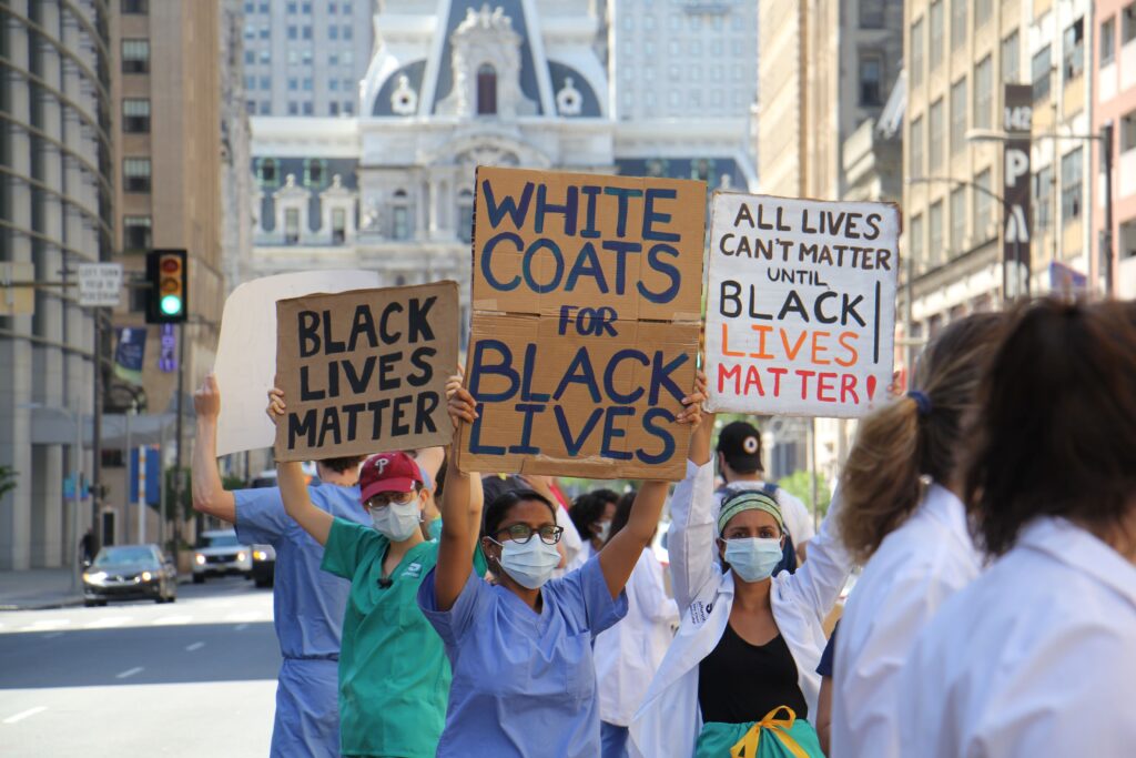 george_floyd_protest_philly_emma_lee_060720_01 Protesters rally against healthcare inequality